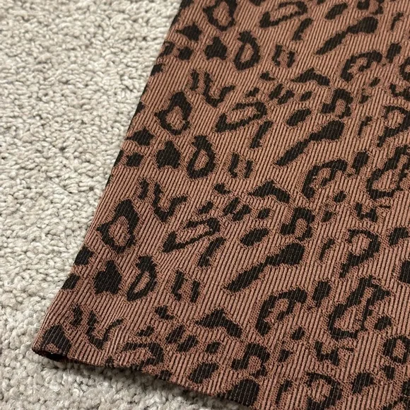 Fashion Nova Avery Leopard Seamless Mini Dress - Leopard - Picture 8 of 8